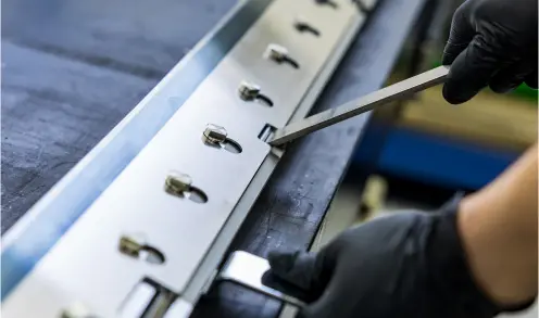 作業している様子