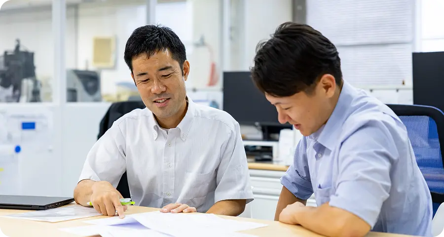 チームMTGの様子