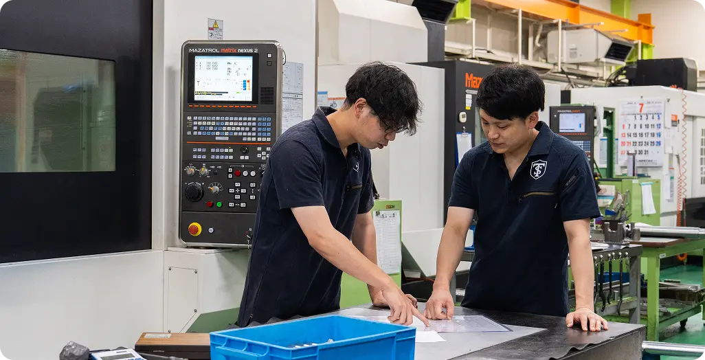 意見を交わす様子