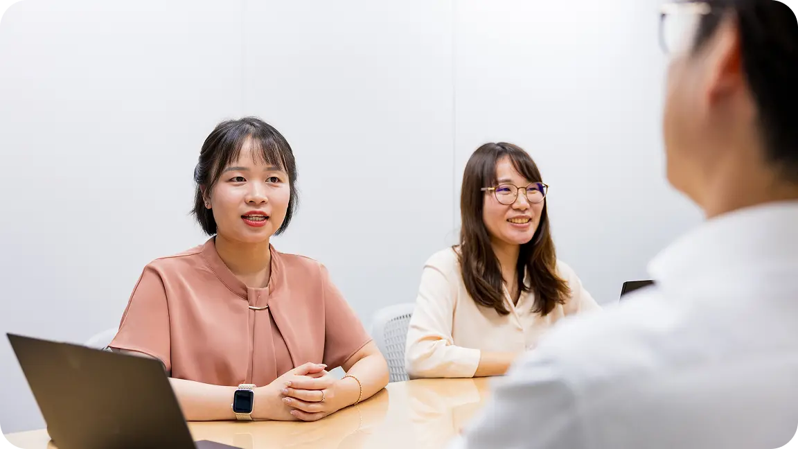 G.Rの打ち合わせの様子