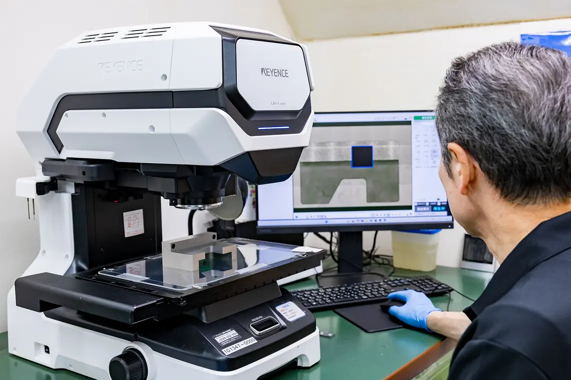 製品検査の様子