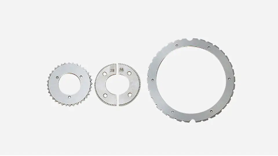 縦ミシン刃の写真