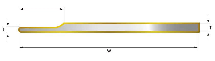 平行刃（片刃）