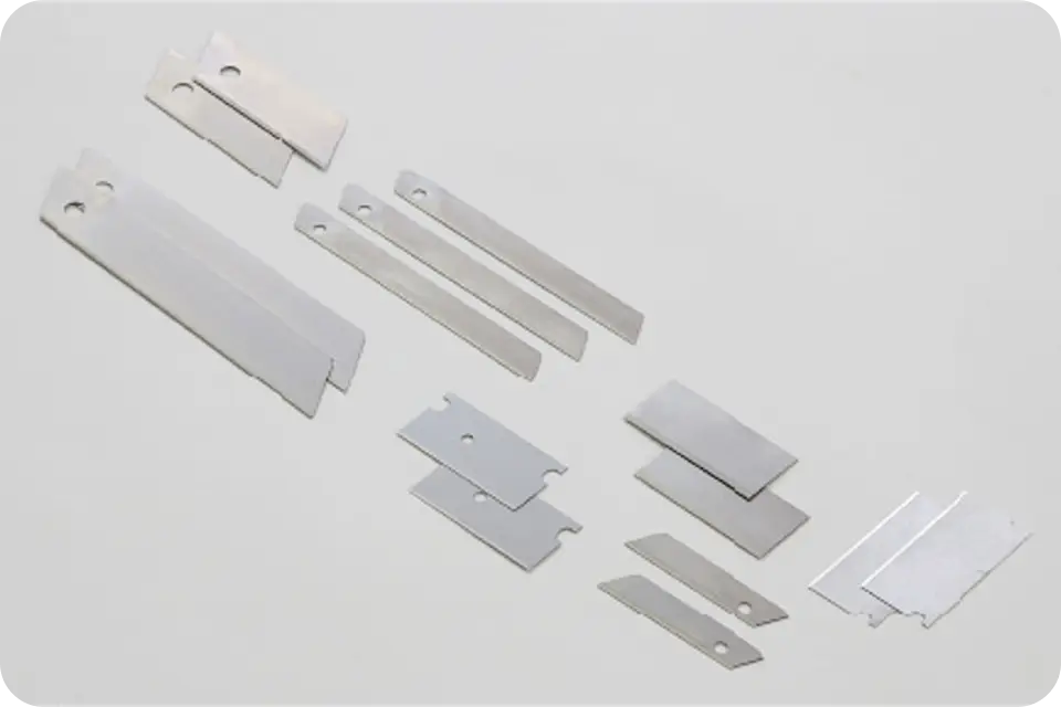 レザー刃、折目なしカッター