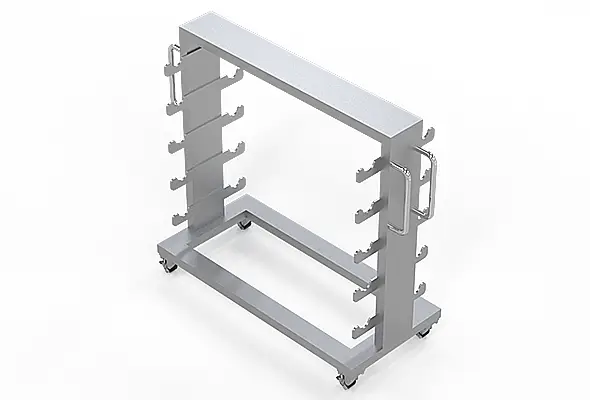 ホルダー台車、ラック