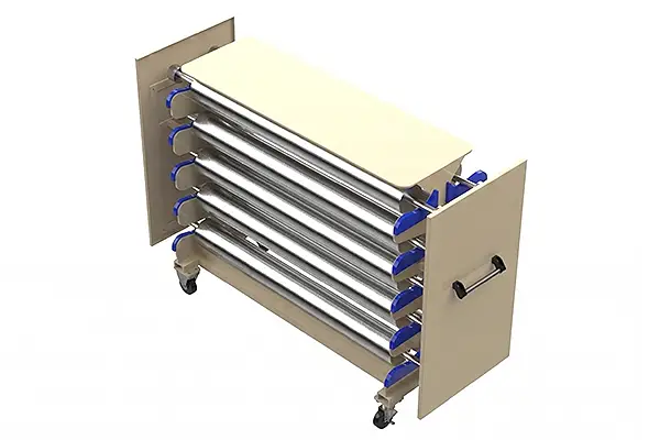 ホルダー台車、ラック